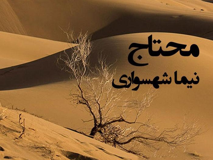  پادکستکتاب شعر صوتی قیام - شعر محتاج - اثر نیما شهسواری