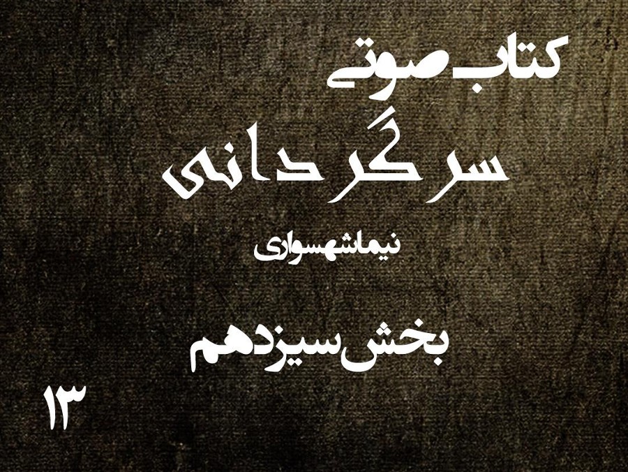  پادکستکتاب صوتی سرگردانی - بخش سیزدهم - اثر نیما شهسواری