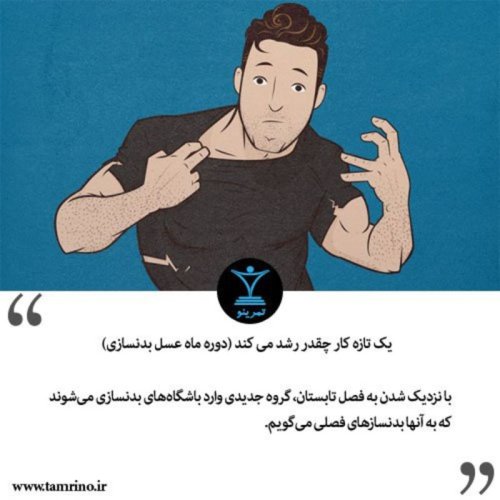  پادکستیک تازه کار چقدر رشد می کند (دوره ماه عسل بدنسازی)