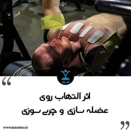  پادکستاثر التهاب روی عضله سازی و چربی سوزی