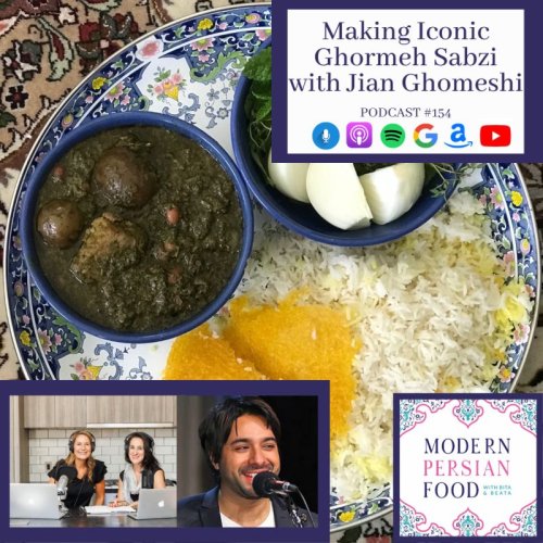  پادکستA Walkthrough of Ghormeh Sabzi with Jian Ghomeshi