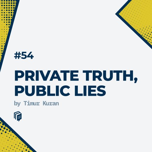  پادکست54: Private Truths, Public Lies(خلاصه‌ی کتاب حقایق نهان، دروغ‌های عیان)
