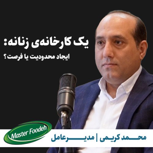  پادکستیک کارخانه‌ی زنانه: ایجاد محدودیت یا فرصت؟ محمد کریمی | مدیرعامل ماسترفوده