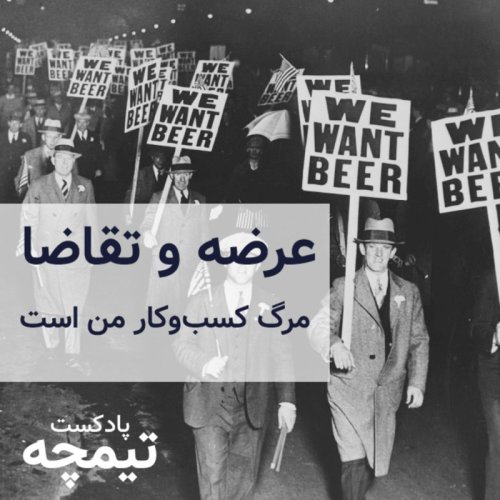  پادکستپادکست تیمچه: عرضه و تقاضا، مرگ کسب‌وکار من است