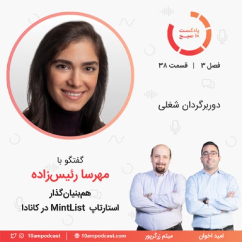  پادکست۳۸-۳: دوربرگردان کاری (مهمان: رئیس‌زاده - MintList)