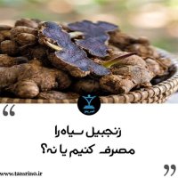 Should we consume black ginger o